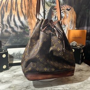 Louis Vuitton Vintage Monogram  Noe Shoulder Bag